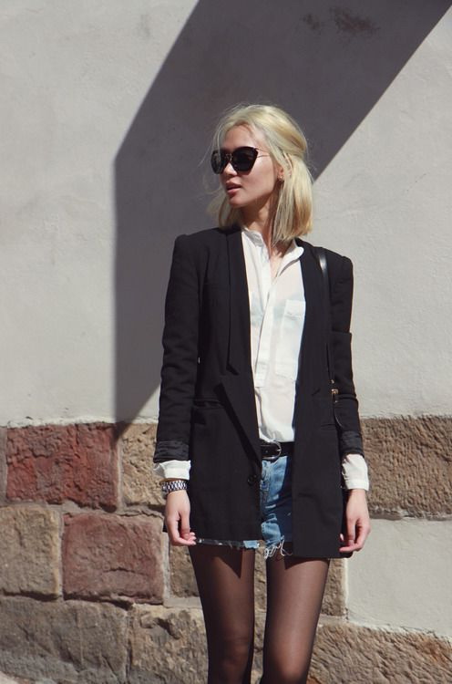 shorts blazer