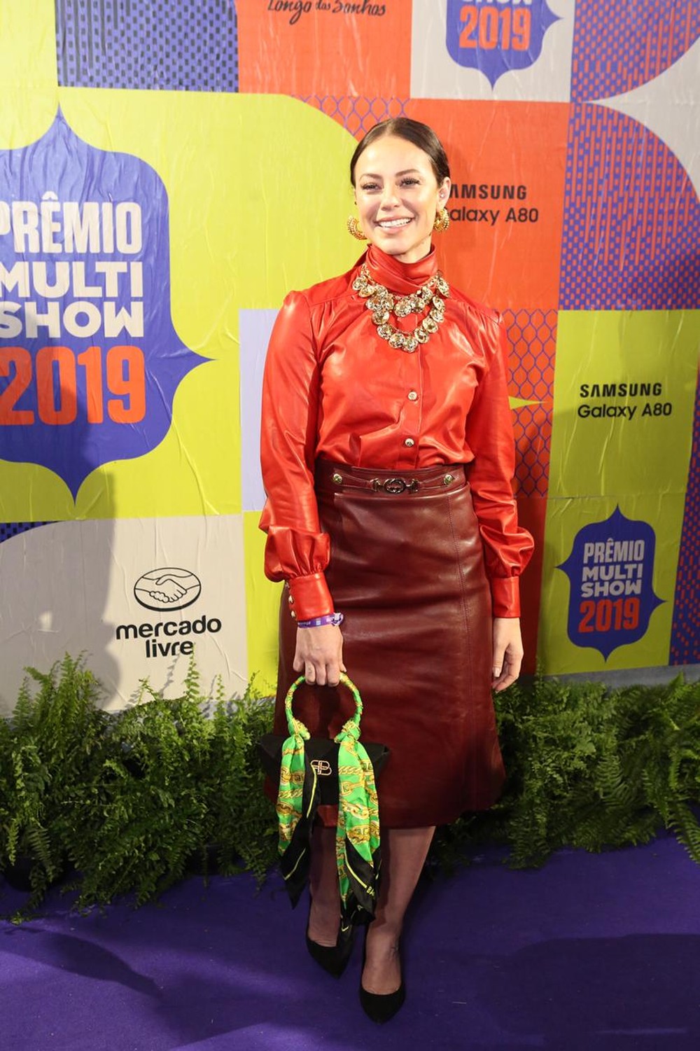 paolla oliveira look premio multishow