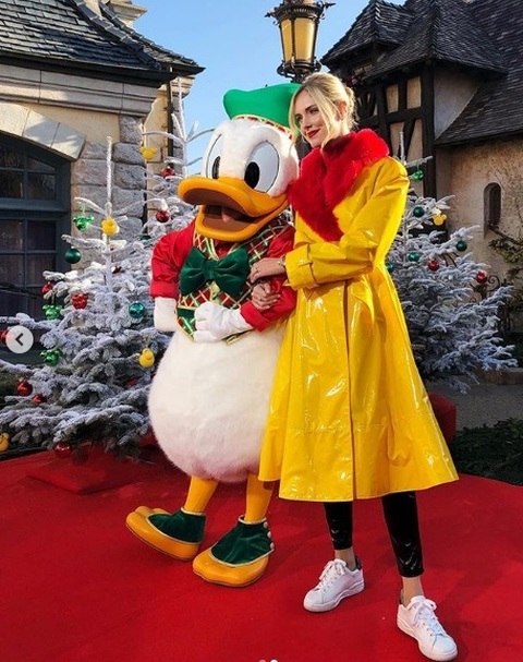 chiara ferragni na disney 2018