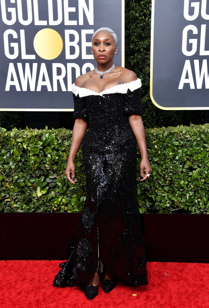 Cynthia Erivo no Golden Globe 2020