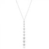 Colar Gravatinha Luxuoso De Estrelinhas Zirconias Prata 925