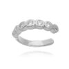 Piercing Falso Cravação Inglesa Zirconias Prata 925 (unitário)