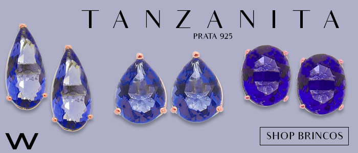 joias de prata 925 tanzanita